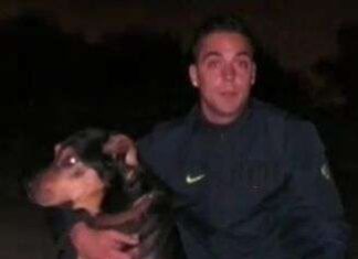 Lop, un pastor alemán que dio su vida por salvar a sus dueños